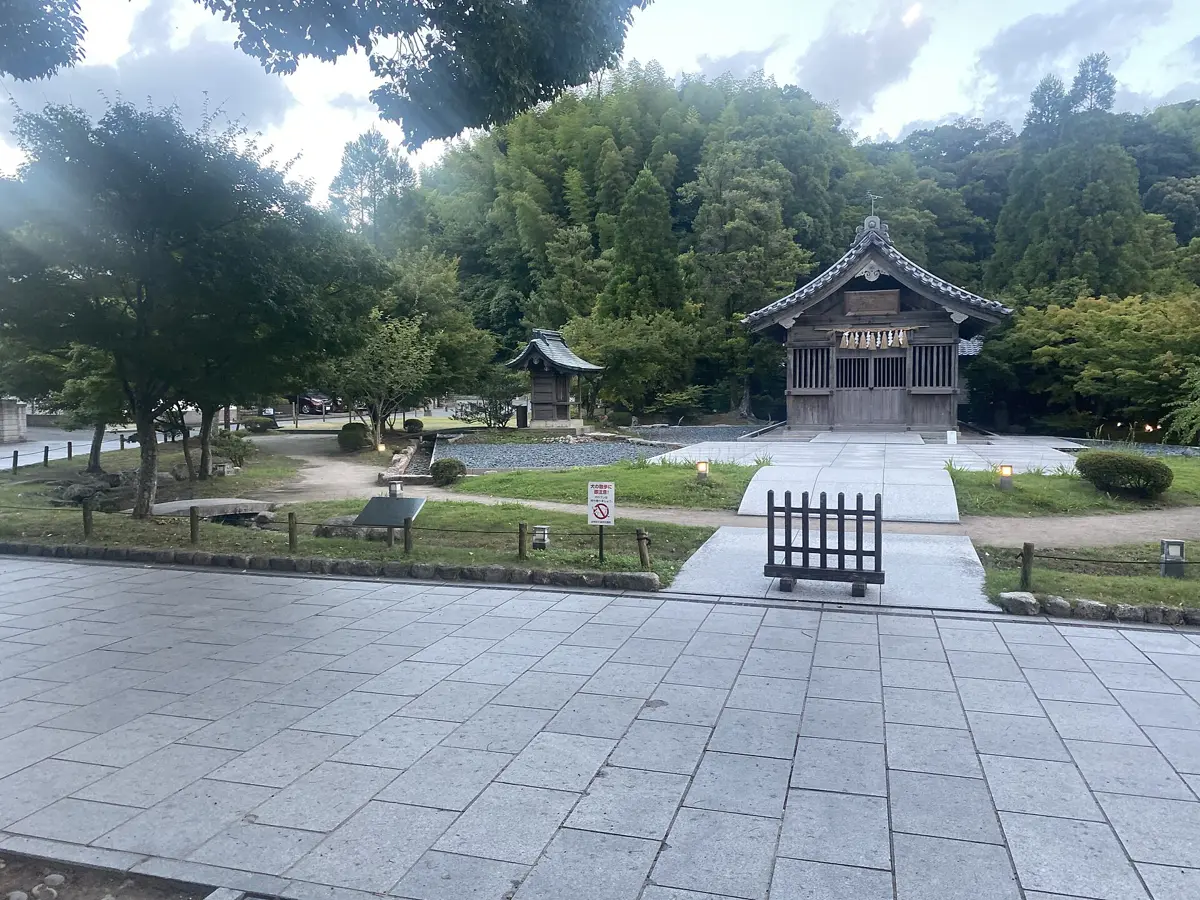 후쿠오카 근교 다자이후 텐만구 신사 풍경